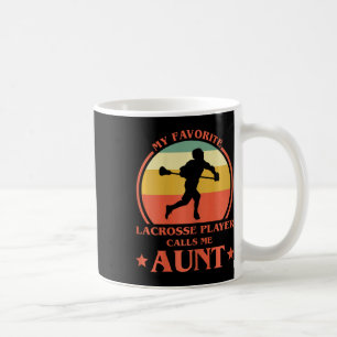 Caneca De Café Minha Jogadora de Lacrosse Favorita Me Chama de Ti