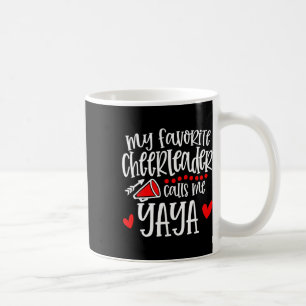 Caneca De Café Minha líder de torcida favorita me chama de Yaya P