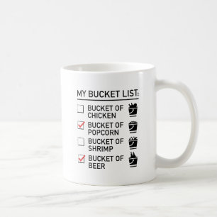 Caneca De Café Minha Lista de Baldes