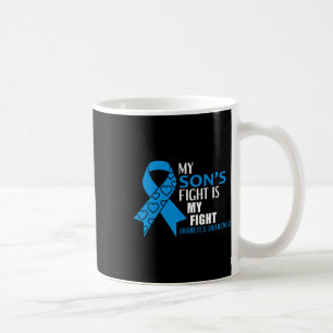 Caneca De Café Minha Luta É Minha Luta Contra A Diabetes Tipo 1