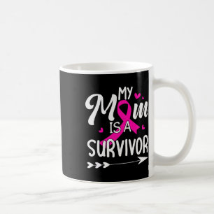 Caneca De Café Minha Mãe É Uma Sobrevivente Conscientização do Câ