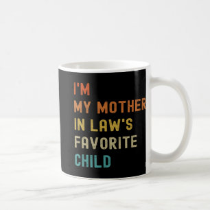 Caneca De Café Minha Mãe Em Leis Familiares Favoritas Mãe Da