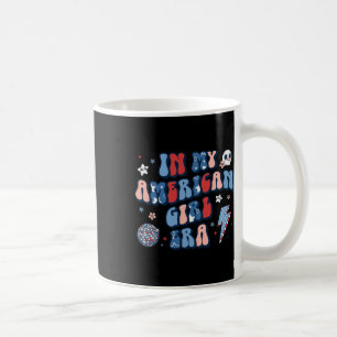 Caneca De Café Minha Menina Americana Era Retro 4 De Julho Quarto