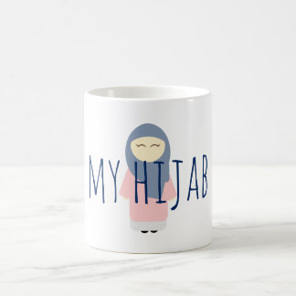 Caneca De Café minha moça de café hijab mug