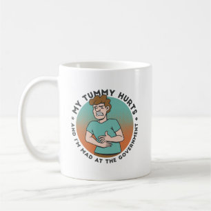 CANECA DE CAFÉ MINHA MULHER DOBRA E EU ESTOU LOUCA NO GOVERNO