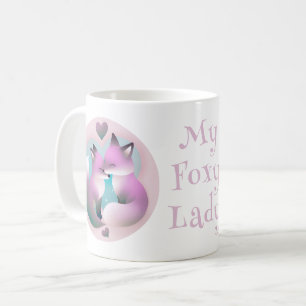 Caneca De Café Minha Namorados Foxy Lady Cute
