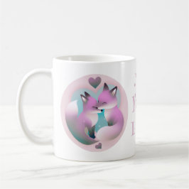 Caneca De Café Minha Namorados Foxy Lady Cute