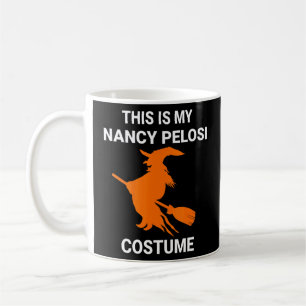Caneca De Café Minha Nancy Pelosi Costume Malvado Bruxa Voadora H