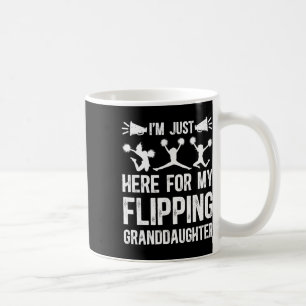 Caneca De Café Minha neta fazendo flipping Vivas ao vovô líder de