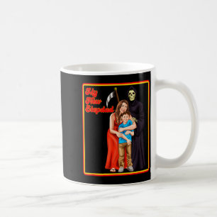 Caneca De Café Minha Nova Camisa Irônica do Padrasto - Meme Irôni