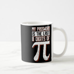 Caneca De Café Minha Palavra É Os Últimos 8 Dígitos De Pi