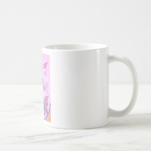 Caneca De Café Minha Pequena Princesa: Vetor Rosa Bebê Inspiracio