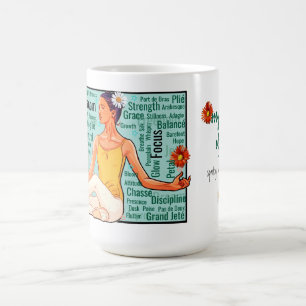 Caneca De Café Minha Perspectiva em Ponta – Nuvem de Palavras Art