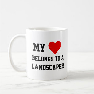 Caneca De Café Minha Pertence A Um Paisagista.