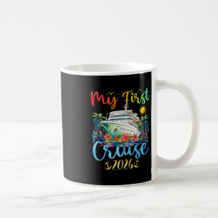 Caneca De Café Minha Primeira Viagem de Cruzeiro de 2026 Férias d