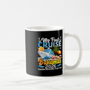 Caneca De Café Minha Primeira Viagem de Cruzeiros Hamas 2026 Fofa