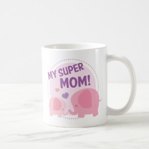 Caneca De Café Minha Super Mãe
