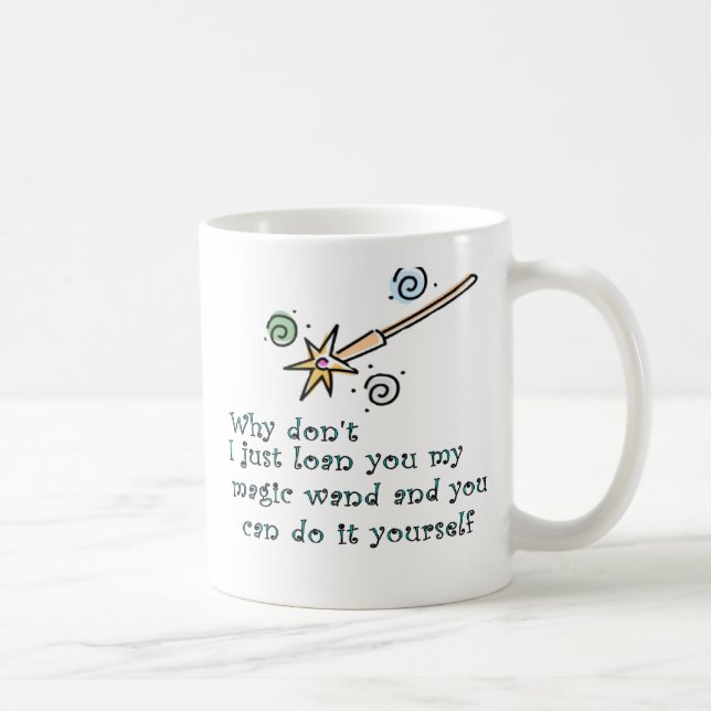 Caneca De Café Minha varinha mágica (Direita)