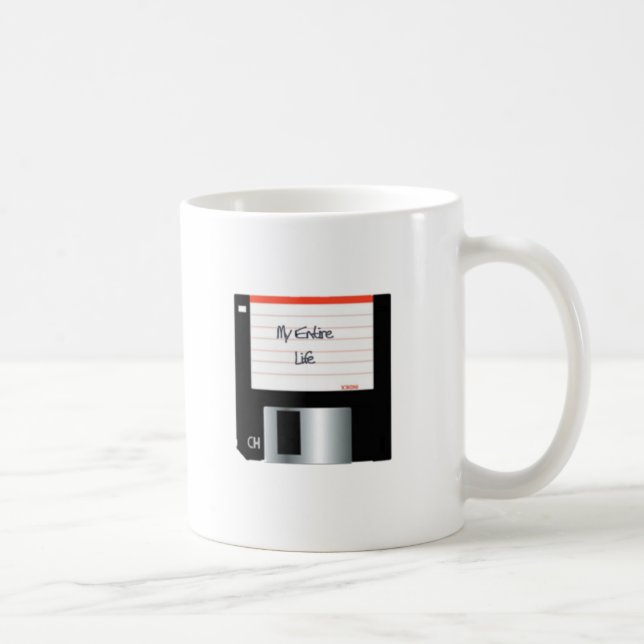 Caneca De Café Minha vida inteira (Direita)