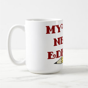 Caneca De Café Minha vida precisa editar