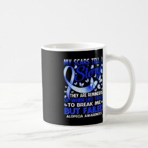 Caneca De Café Minhas cicatrizes contam uma história sobre consci