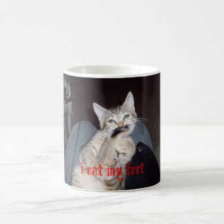 Caneca De Café MINHAS IMAGENS 018, eu como meus pés