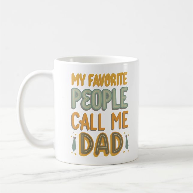 CANECA DE CAFÉ MINHAS PESSOAS FAVORÁVEIS ME CHAMAM DE PAI (Esquerda)
