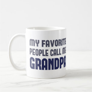 Caneca De Café Minhas pessoas favoritas chamam-me vovô