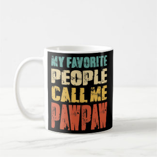 Caneca De Café Minhas Pessoas Favoritas Me Chamam De Pai Engraçad