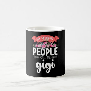 Caneca De Café Minhas Pessoas Favoritas Me Chamam Gigi Dia das Mã