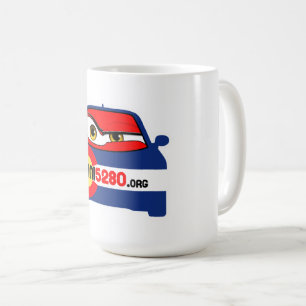 Caneca De Café Mini5280 Olhos De Café