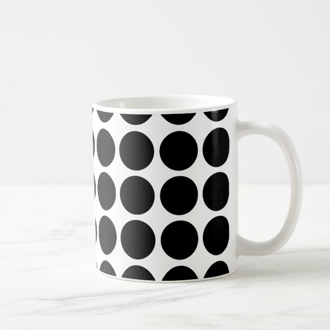 Caneca De Café Mini Bolinhas Mug (Direita)