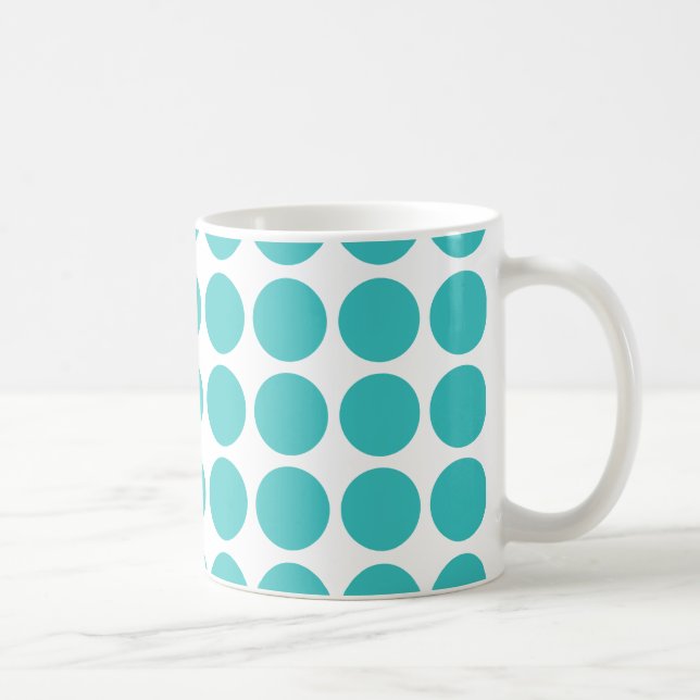 Caneca De Café Mini Bolinhas Mug (Direita)