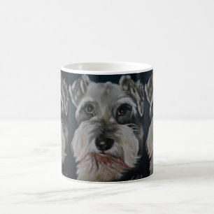 Caneca De Café Mini caneca do café do Schnauzer