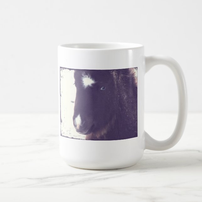 Caneca De Café Mini Filly Grunge (Direita)