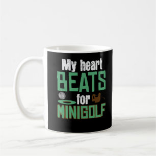 Caneca De Café Mini Golf Dizendo Piada Pun Minigolf Golfe