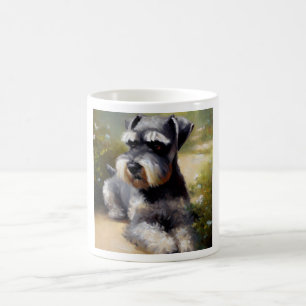 Caneca De Café Miniatura - Cão Schnauzer