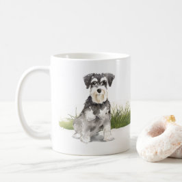 Caneca De Café Miniatura Schnauzer