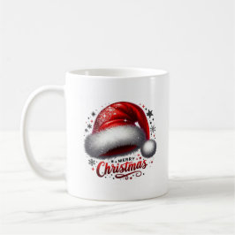 Caneca De Café Minimal Christmas Mug | Line Art Tree | KaliraArts