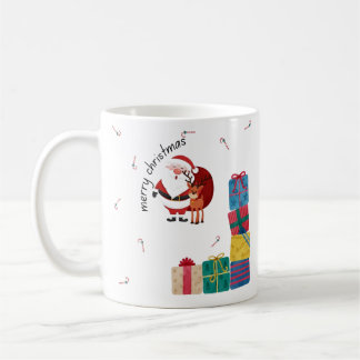 Caneca De Café Minimal Merry Christmas Coffee Mug