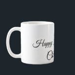 Caneca De Café MINIMAL SIMPLES.CUTIE ADICIONE NOME BABY Happy Hal<br><div class="desc">Design</div>