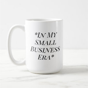 Caneca de Café Minimalista da Minha Era de Pequeno