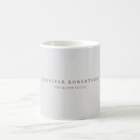 Minimalista personalizado clássico