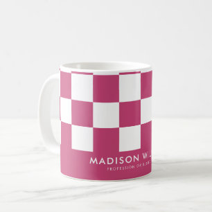 Caneca De Café Mínimo de Café Quadrado Moderno