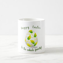 Mínimo Felz pascoa de desenho bonito Coffee Mug