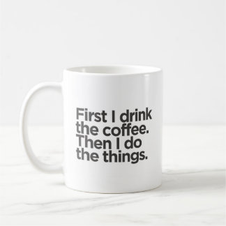 Caneca De Café Mínimo Simples - Engraçado - Coffee Mug