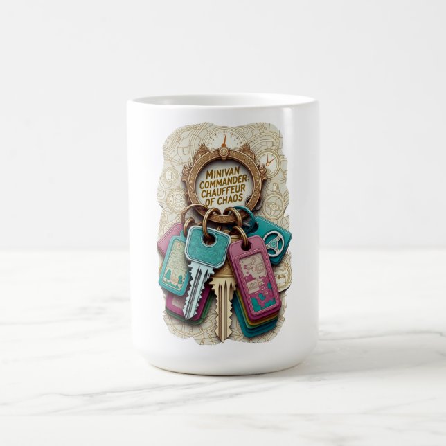 Caneca De Café Minivan Commander T Shirt, Chauffeur of Chaos Mug (Centro)