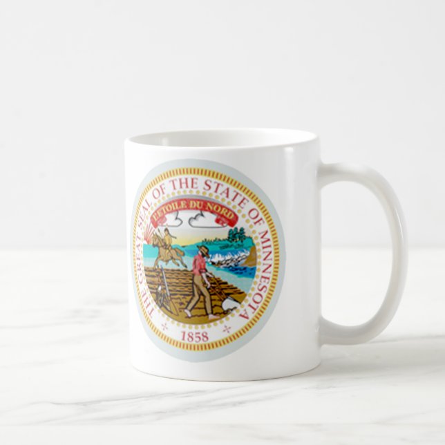 Caneca De Café Minnesota (Direita)