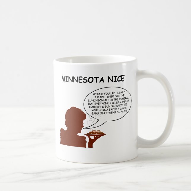 Caneca De Café Minnesota Nice (Direita)