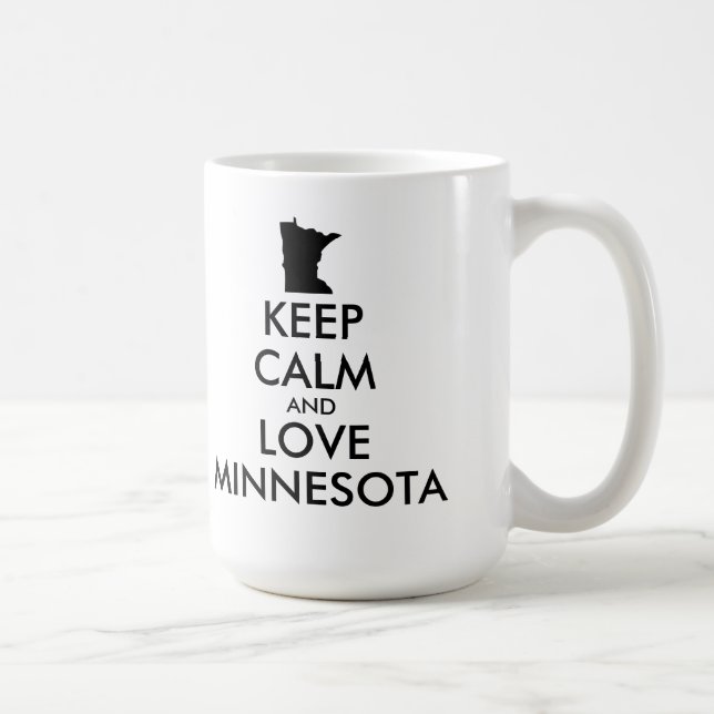 Caneca De Café MINNESOTA personalizável (Direita)